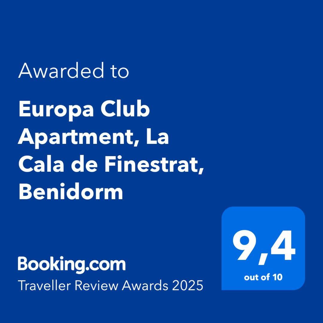 Europa Club Apartment, La Cala De Finestrat, Benidorm, Next To The Beach, Ground Floor, Air Cond Exteriér fotografie